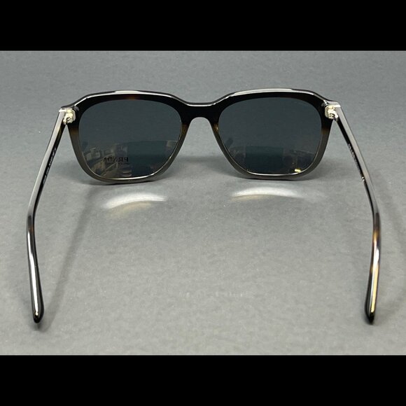 Prada Sunglasses PR02R-TKT3C2 Dark Havana 57mm Gray Lens Men's Italy Authentic - Picture 4 of 9